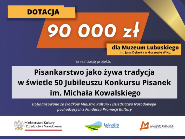 202308 – dotacja dla Muzeum Lubuskiego