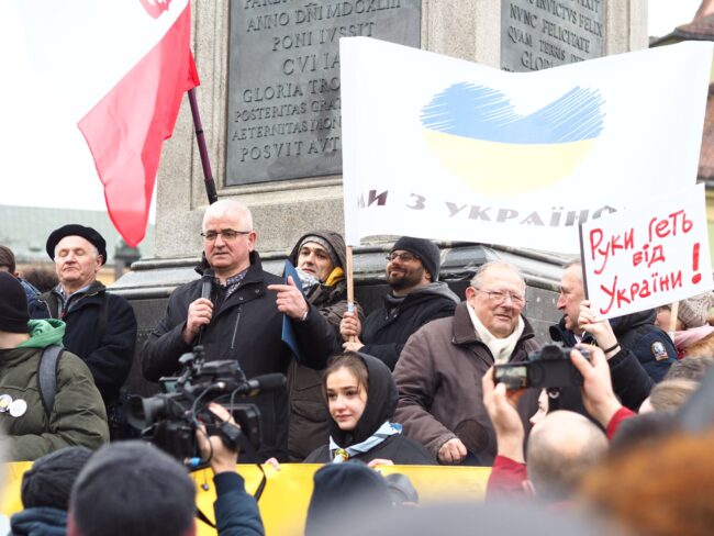 Demonstracja 022022 Warszawa