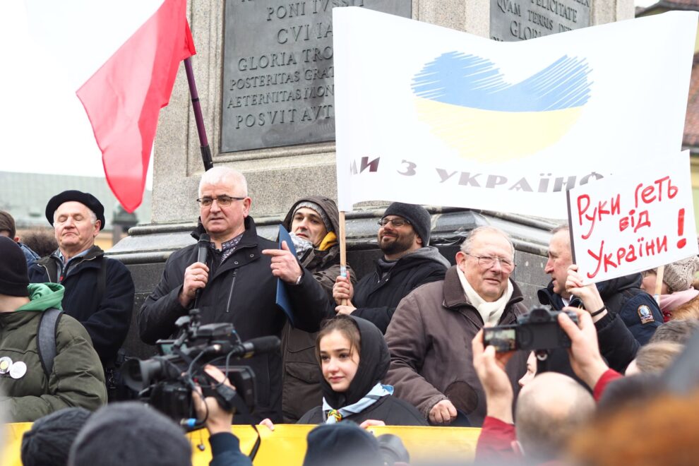 Demonstracja 022022 Warszawa